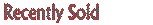 Recently Sold